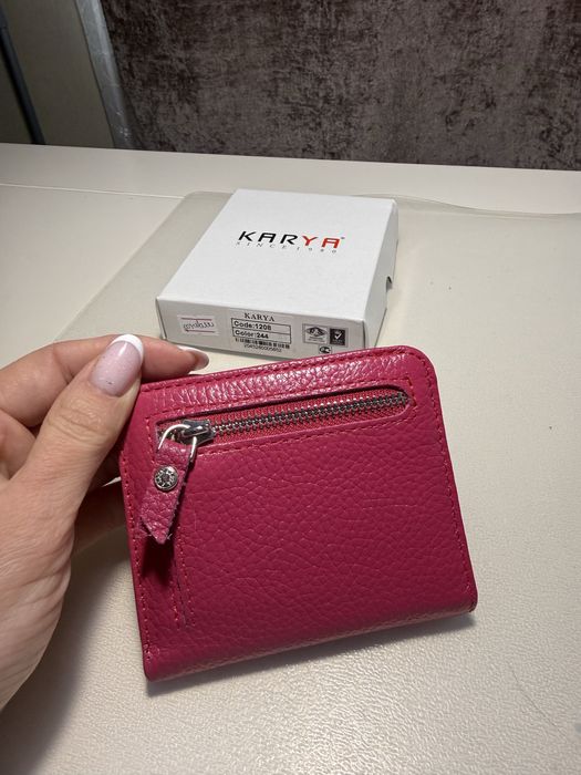 Гаманець Karya рожевий