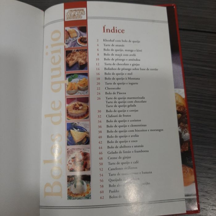 3 livros Doces do Mundo