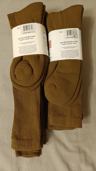 Шкарпетки військові DSCP,USOA упаковка 3 пари (розмір XS,S,M,L)