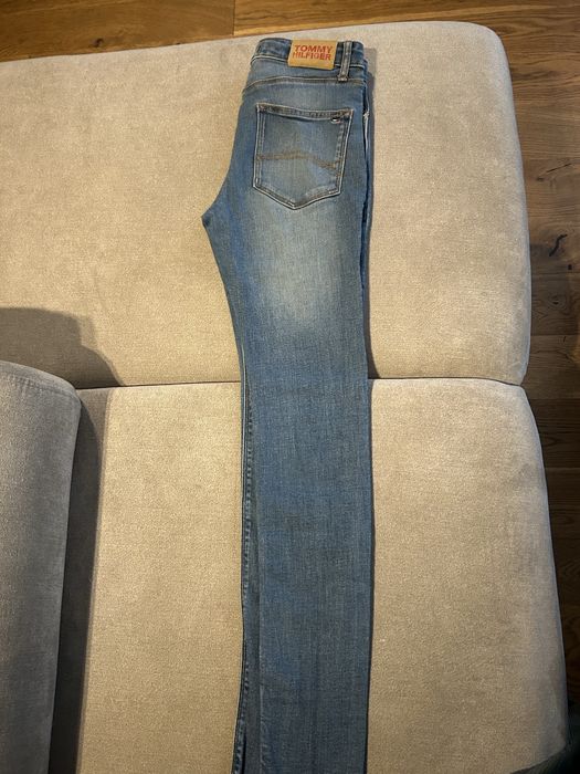 Jeansy Tommy Hilfiger Super Skinny rozmiar 164 cm
