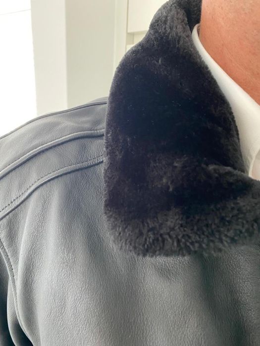 Casaco Pele Aviador para Mota tam.60