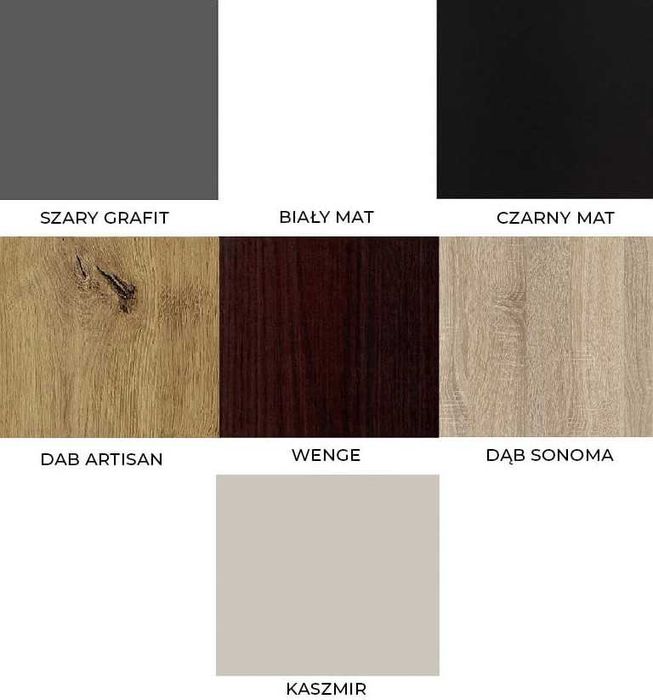 Szafa duża przesuwna ze szkłem lacobel 200cm do sypialni