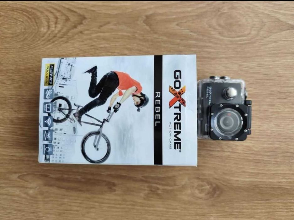 Câmara de Ação GoXtreme Rebel - Nova, Full HD, Wi-fi