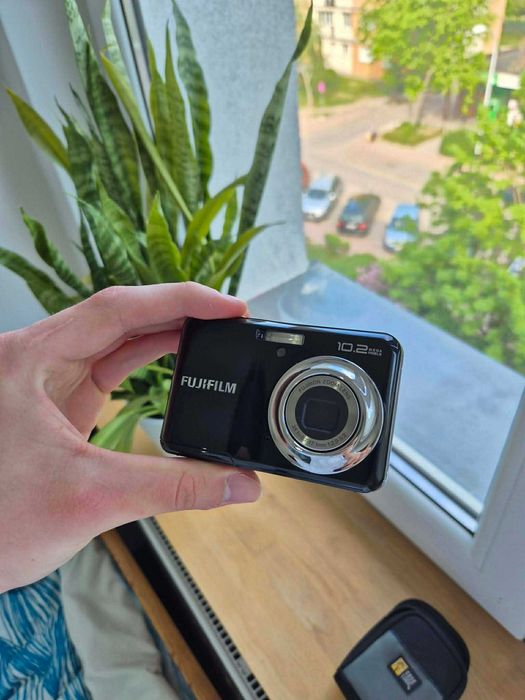 Fujifilm A170 czarny | stan bardzo dobry | etui | sprawny