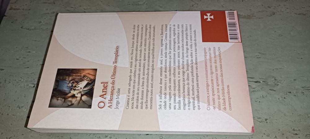 Livro O Anel: A Herança do ultimo Templário