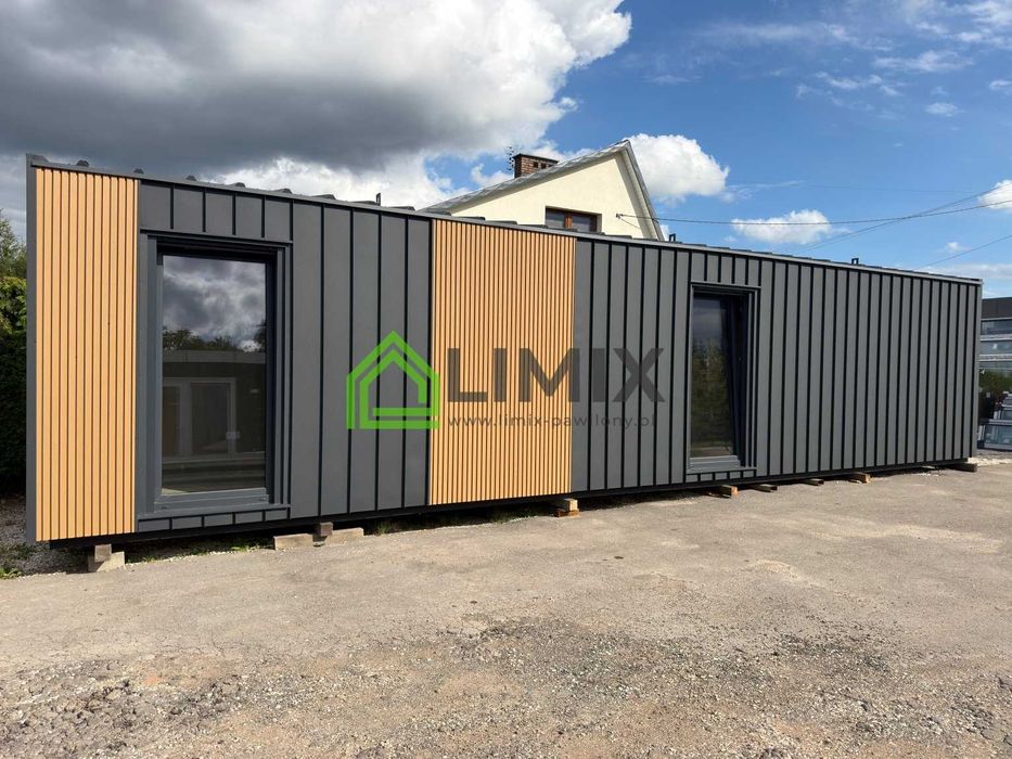 DOM Domek Mobilny Całoroczny 12 x 3m w pełni wyposażony