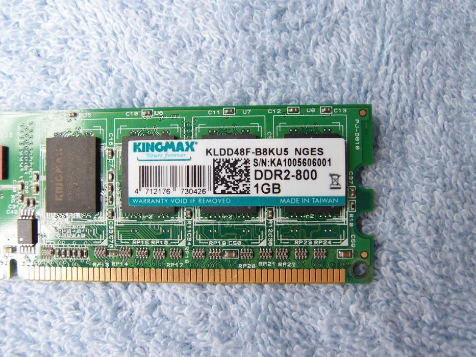Память DDR2 1GB 800MHZ KINGMAX, Aeneon 512MB, Intel Celeron D 331