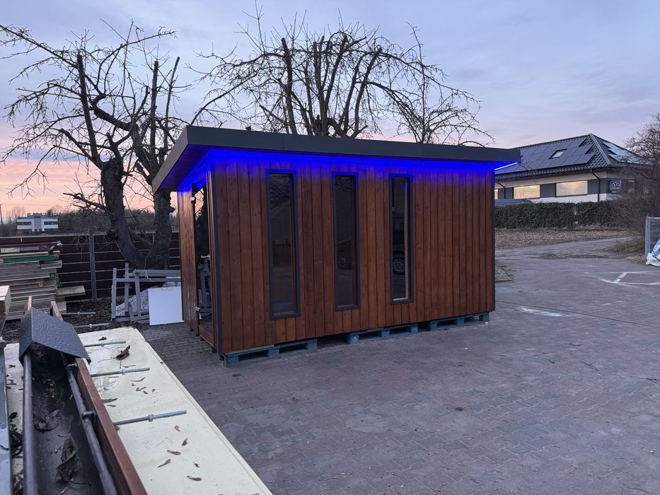 Sauna ogrodowa OKAZJA !!! z montażem !!!