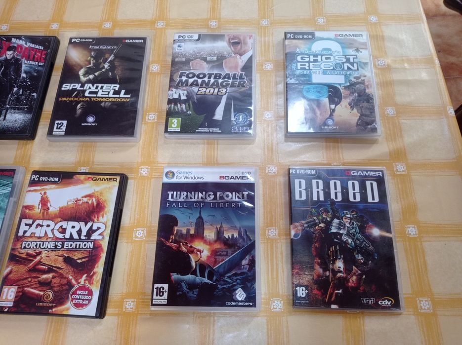Jogos PS2 variados (+filme)