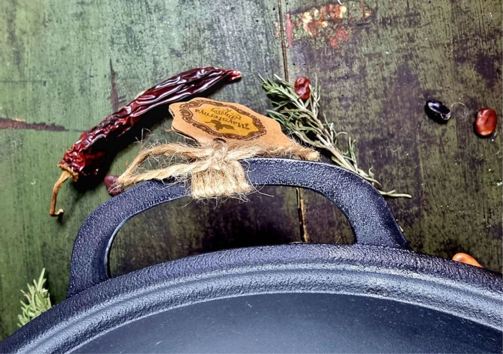 Казан чавунний наша майстерня / чугунный казан / чугунный котелок