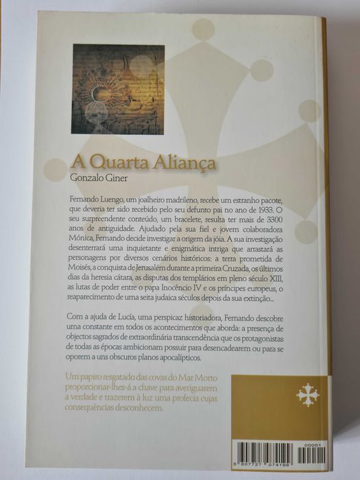 Livro "A Quarta Aliança" de Gonzalo Giner