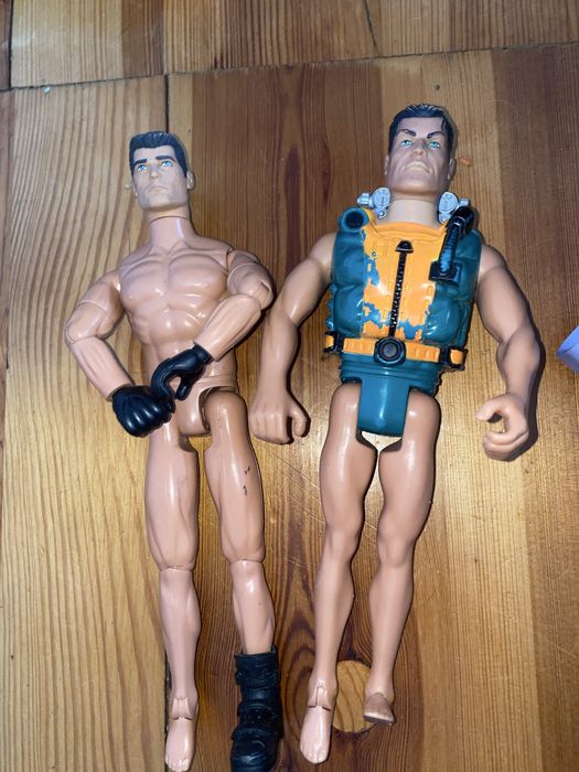 2 figurki action man lalki ken  stare 1996 i 1999 rok cena za dwie