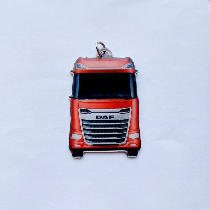 NOWY Brelok, breloczek DAF XG  metalowy