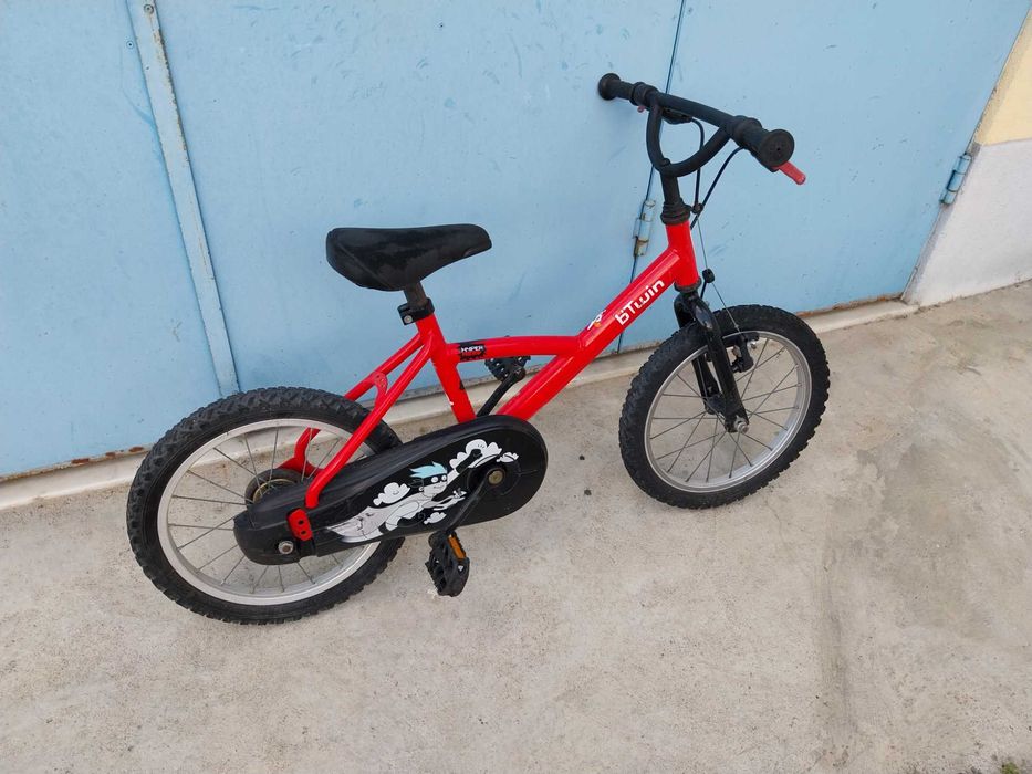 Bicicleta roda 16 para criança dos 2 a 4 anos de idade