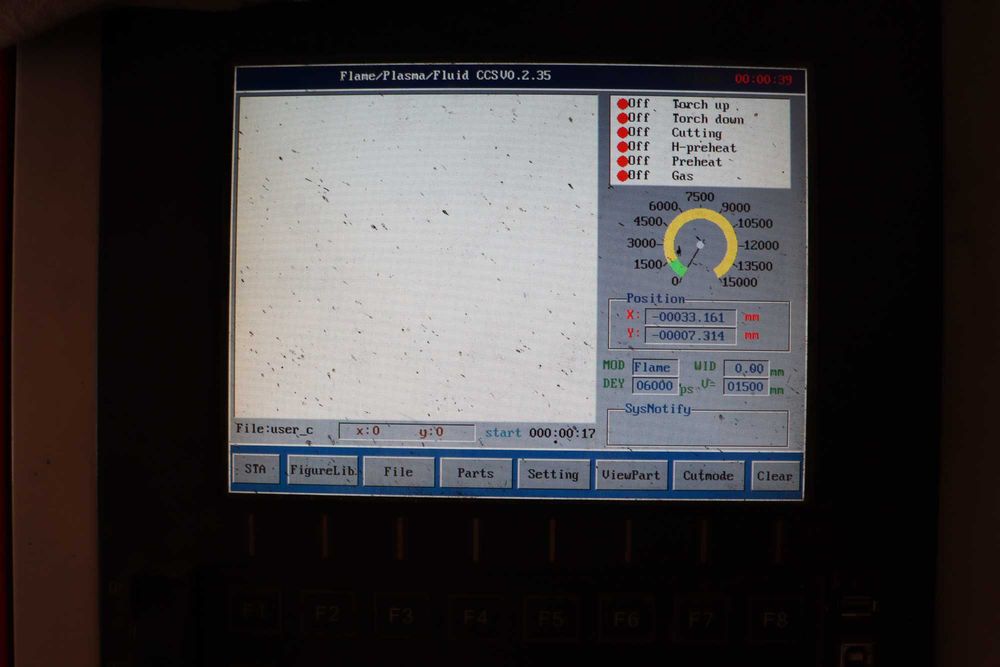 Wypalarka plazmowa CNC CentroSpaw EcoCut III
