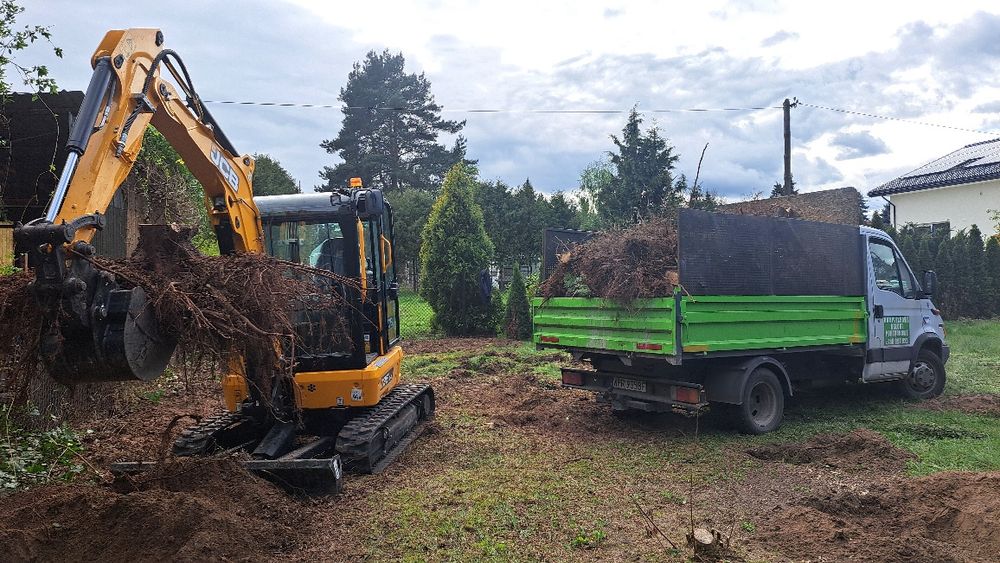Usługi mini koparką 3,5t