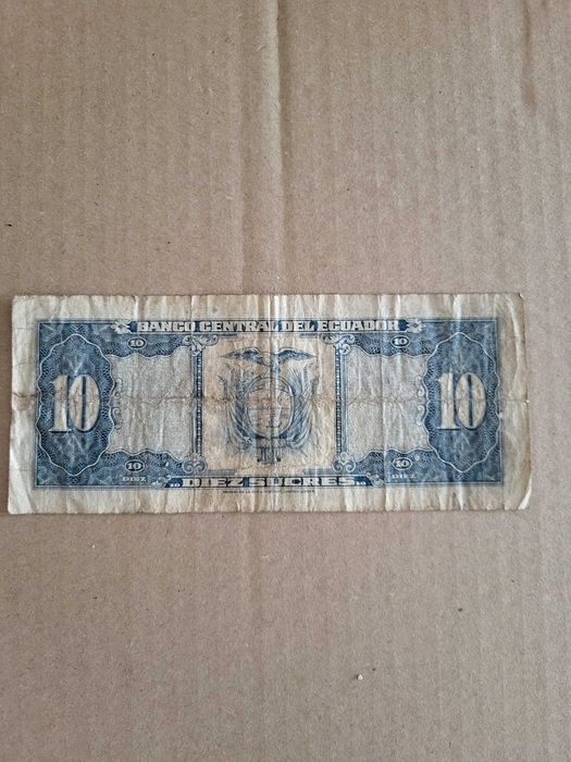 Nota 10 Sucres, Equador - Sebastián de Benalcázar 20/04/1983