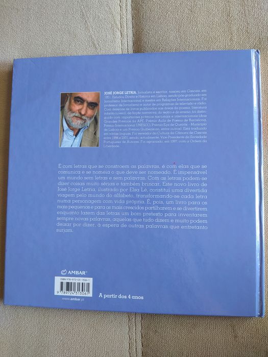 Versos com todas as letras, de José Jorge Letria