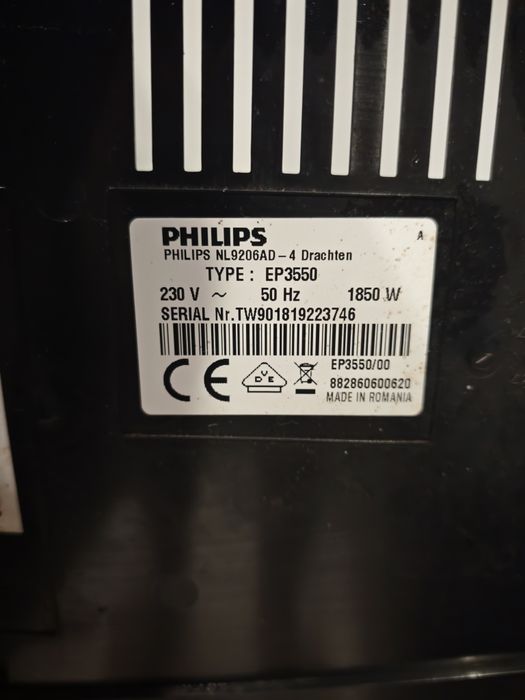 Кофемашина Phillips ep 3550