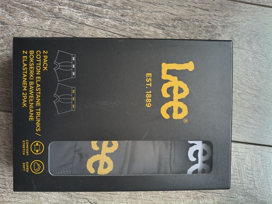 2 pack bokserek bawełnianych Lee rozm. XL.