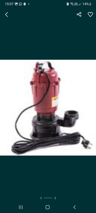 Pompa do szamba 3950w