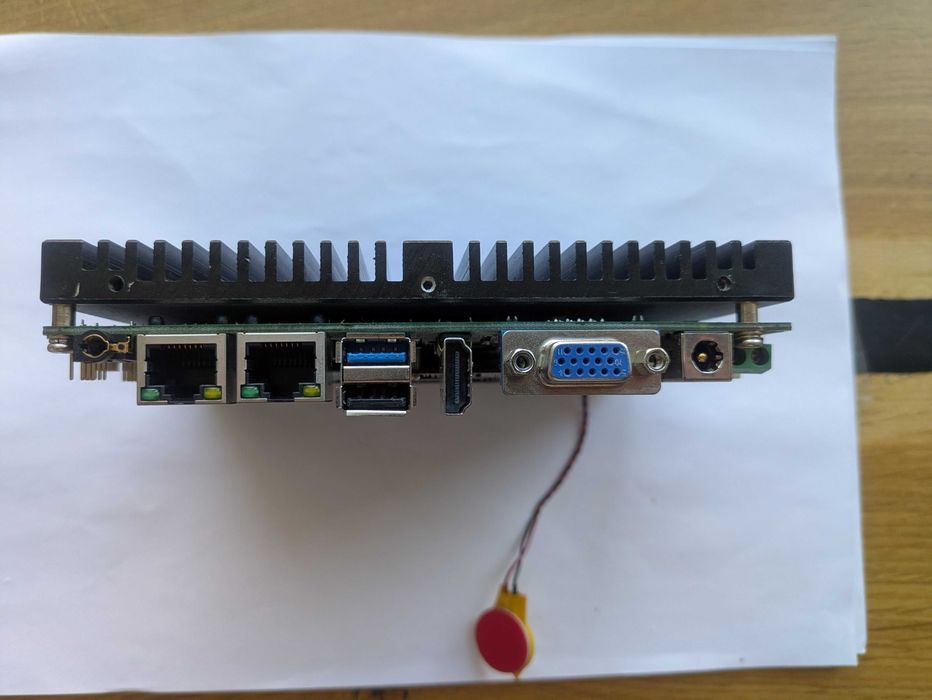 Промислова материнська плата EC3-J19T-6CD8 комплект