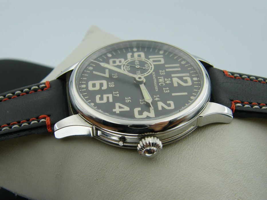 IWC Schaffhausen Pilot Piękna Pasówka w Stali Cal. 63 z 1904 roku