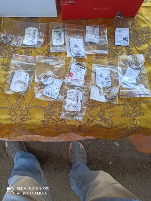 Серебряные новые кольца