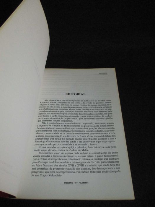 Livros Filermo Ordem Soberana Militar de Malta 13 Volumes Muito Raro