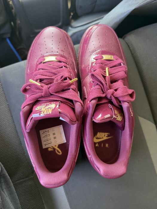 Air force 1 x Syna Dark Beetroot