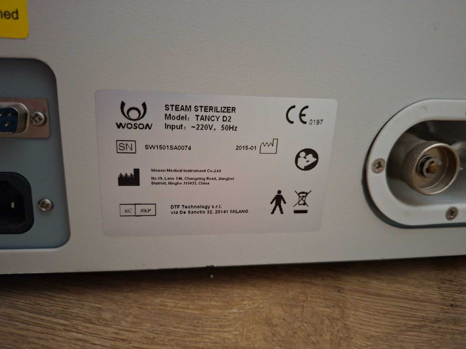 Autoklaw WOSON Tancy 2l