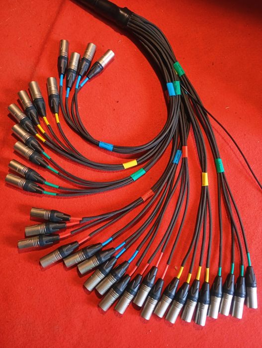 Cabos XLR, DMX, powercon, schucko, Harting, Link LK