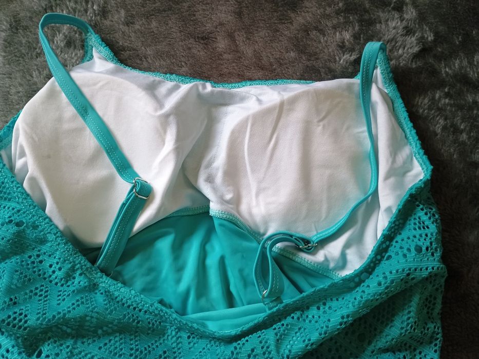 Tankini turkusowe