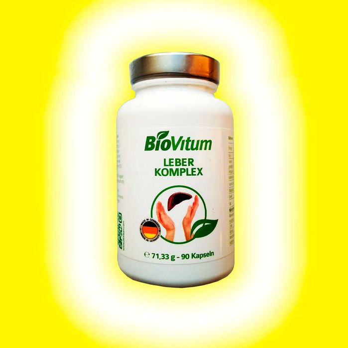 Восстановление и чистка печени. Комплекс витаминов. Германия