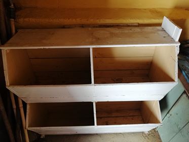 Tulha antiga em madeira