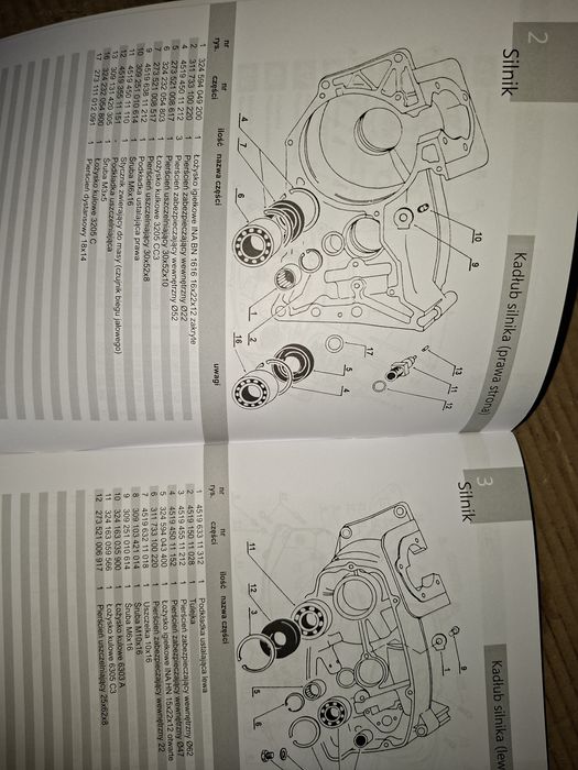 Instrukcja obsługi katalog czesci jawa 350 ts sport de lux