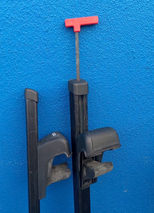 Barras +suporte de bicicleta