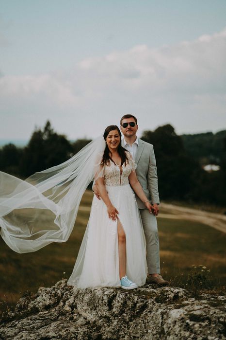 Suknia ślubna w stylu BOHO GLAM