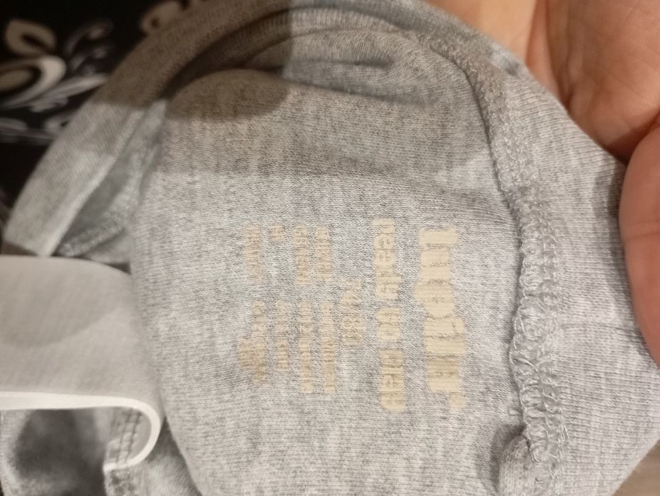 Spodnie dresowe dresy bawełniane elastyczne 74 80 Lupilu