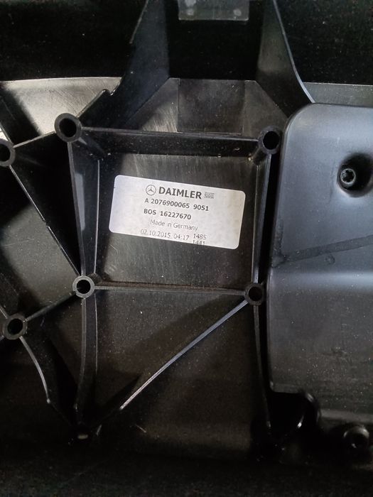 Chapeleira Mercedes W212 Cabrio