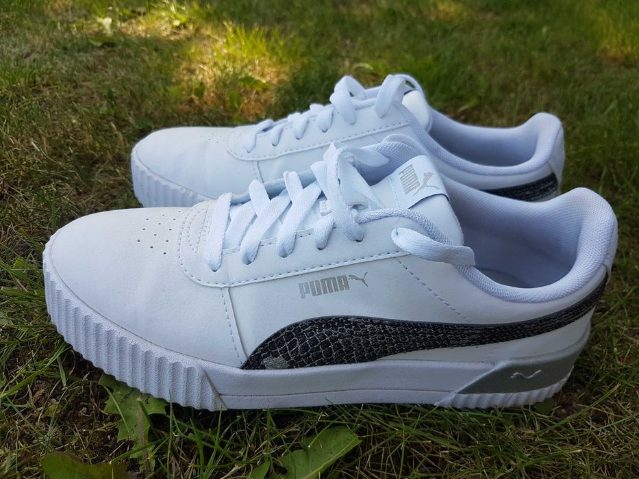 Sneakersy Puma białe