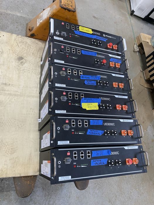 Baterias litio pylontech US5000 e US3000C