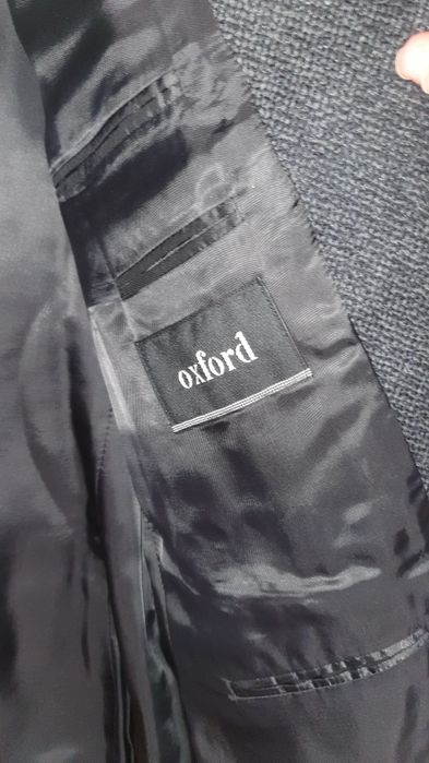 Blazer mesclado cinza escuro