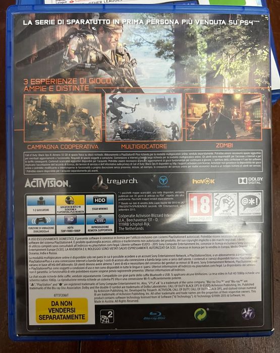 Jogo Call of Duty: Black Ops III (PS4)