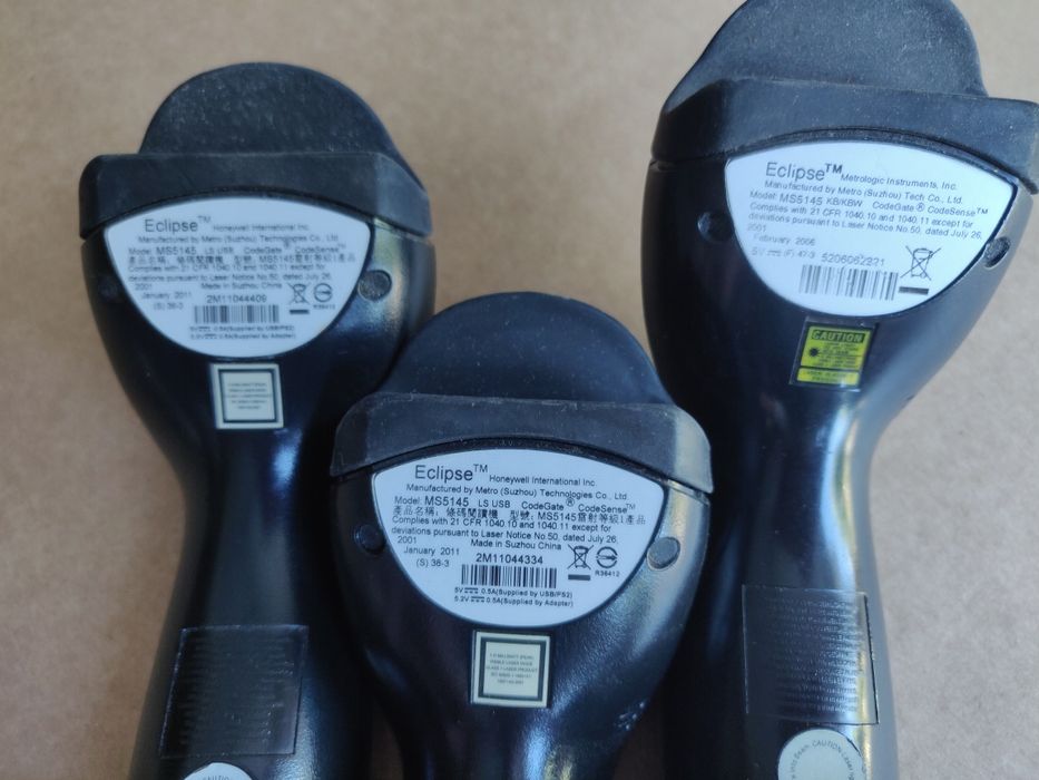 Pistola / Scanner laser para códigos de barras Honeywell Eclipse MS51464751784118274122