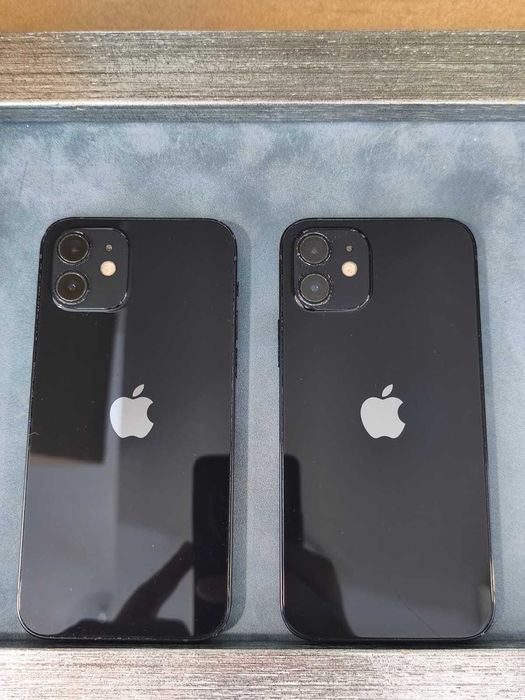 2 iPhone 12 – Preto – Funcionais