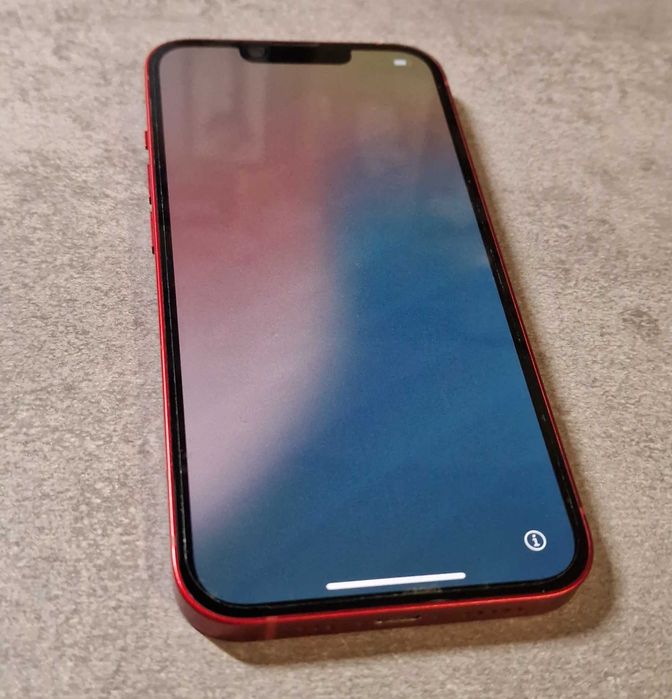 iPhone 13 czerwony, 128GB, stan idealny, kompletny zestaw,