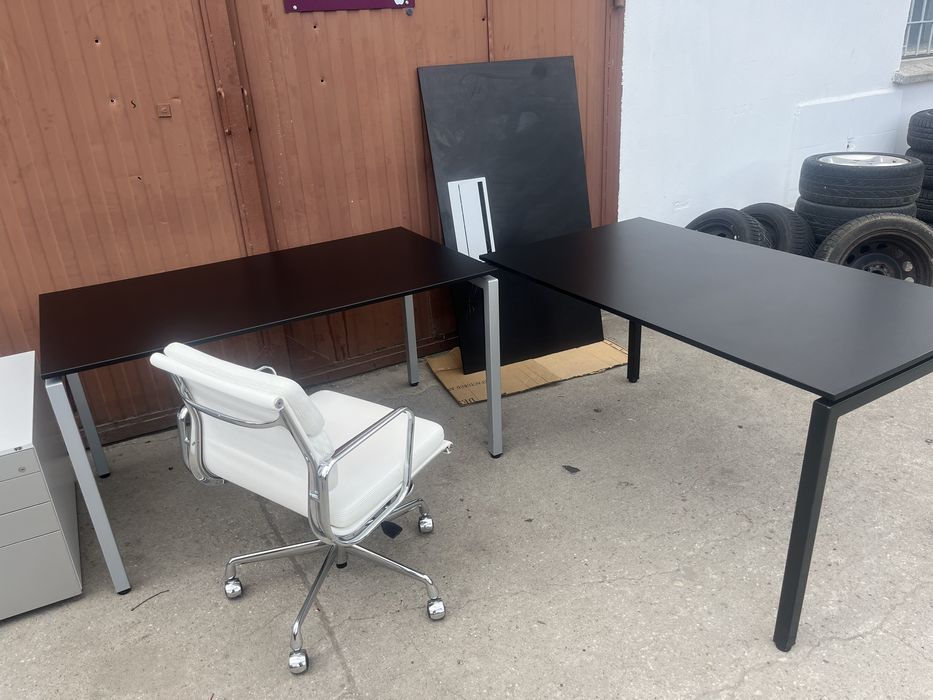 Stół biurko czarne marki VS 140x80