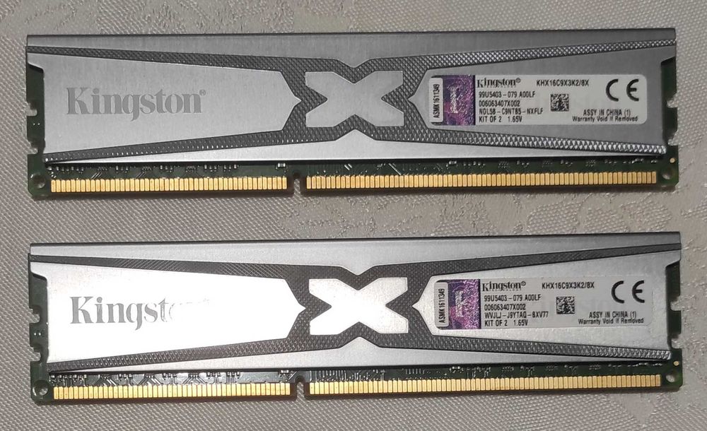 Оперативна пам`ять для комп`ютера Kingston HyperX DDR3-1600 8 Gb Kit