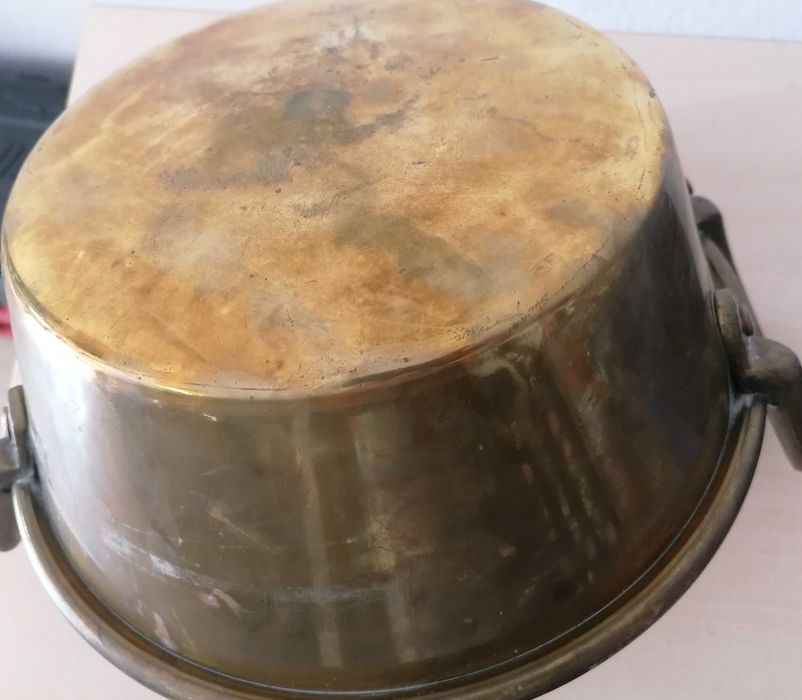 Taça alguidar latão, muito antigo